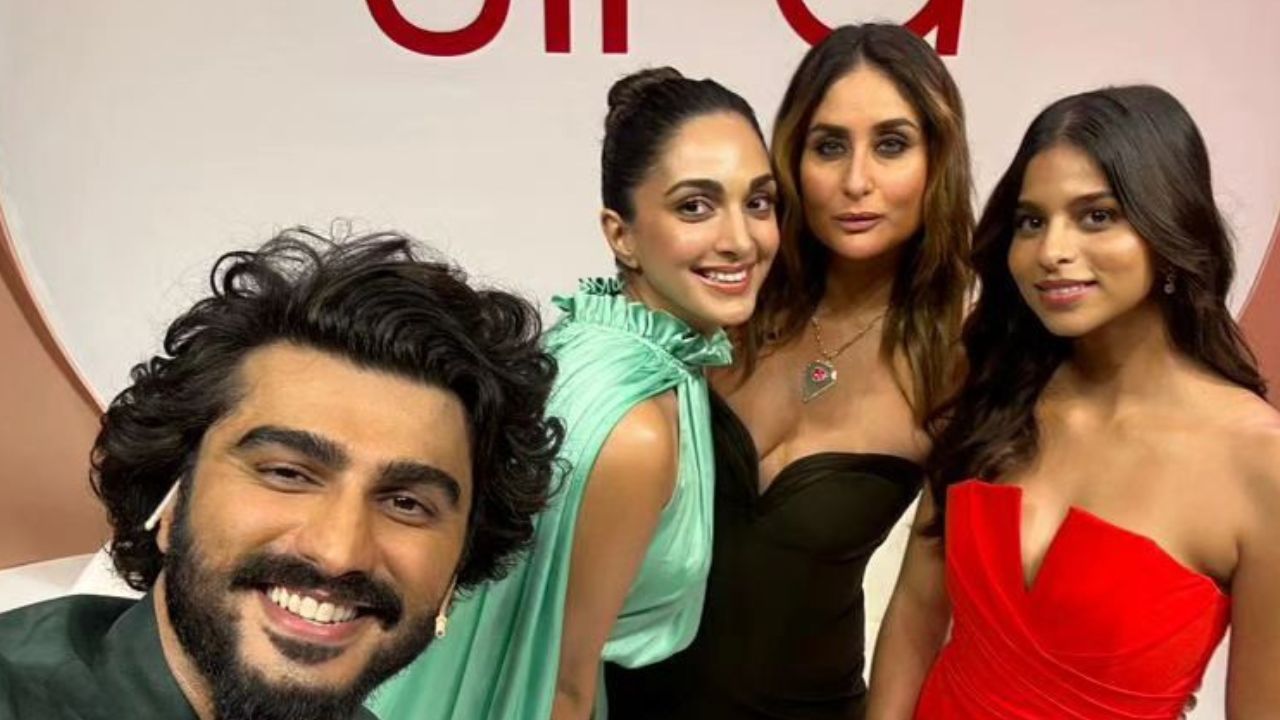 Kareena-Suhana-Kiara Video: कियारा लड़खड़ाईं तो अर्जून कपूर ने दिया सहारा, शाहरुख की बेटी सुहाना के सामने फीकी पड़ी करीना