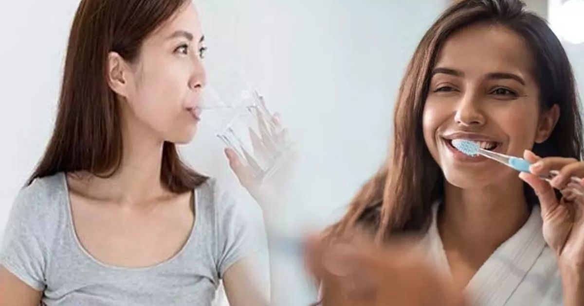 Drink  Before Brushing: क्या बासी मुंह पानी पीने के इन फायदों के बारे में जानते हैं आप