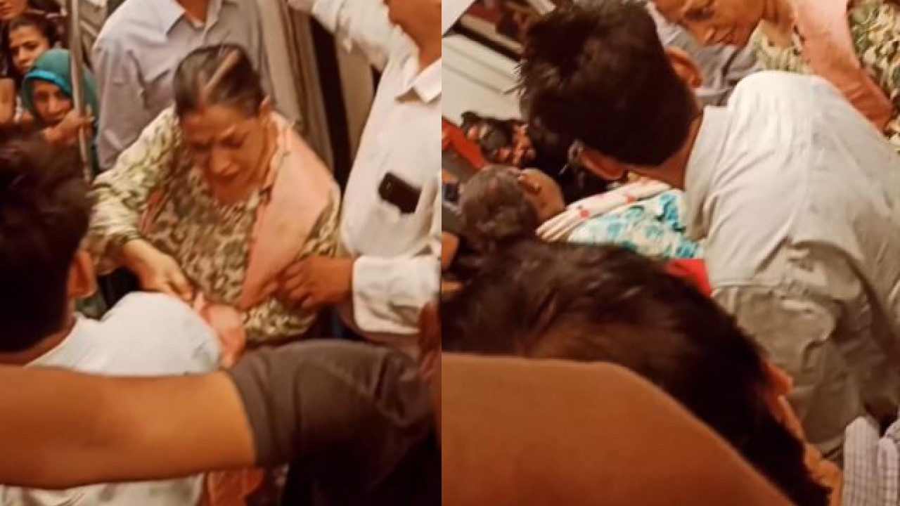 Viral Video : 'यह OYO नहीं मेट्रो है', दिल्ली मेट्रो से एक बार फिर वायरल हुई अश्लील हरकतों वाला वीडियो