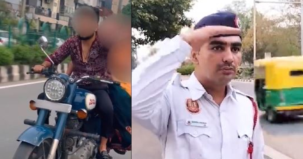 3 Idiots के सीन को कर रहा था रीक्रिएट, दिल्ली पुलिस ने कर दिया लंबा चालान, मजेदार वीडियो हुआ वायरल