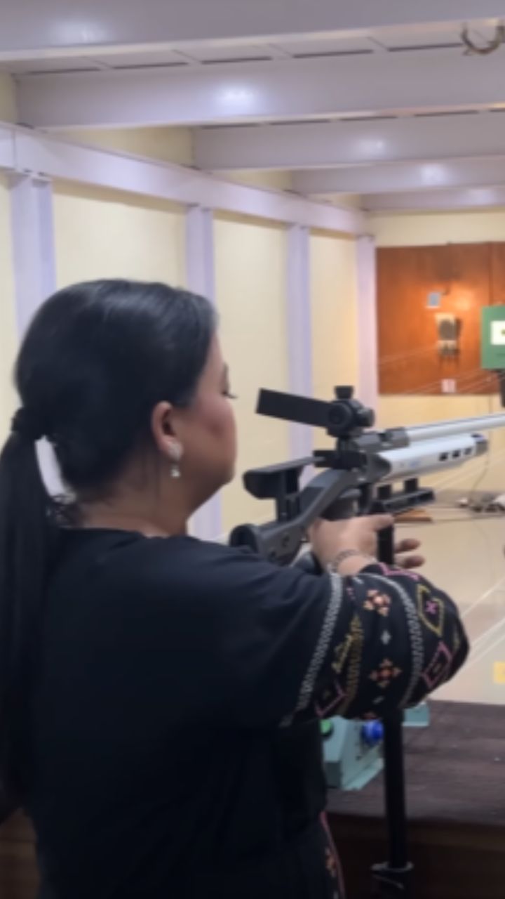 नेशनल लेवल राइफल शूटर थीं कॉमेडियन भारती सिंह, 15 साल बाद दोबारा शुरू की प्रैक्टिस