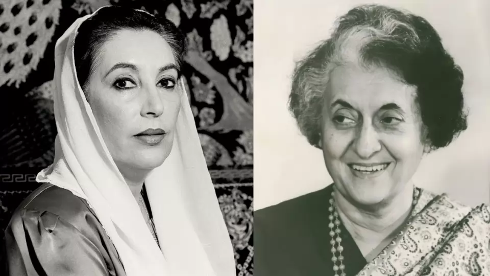 Benazir Bhutto Indira Gandhi