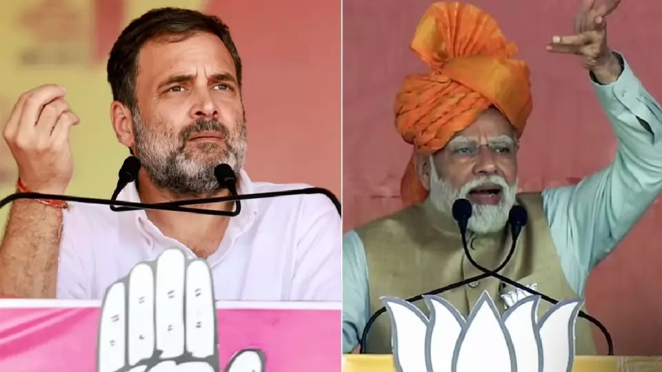ECI takes cognizance of alleged MCC violations by PM Modi Congress leader Rahul Gandhi