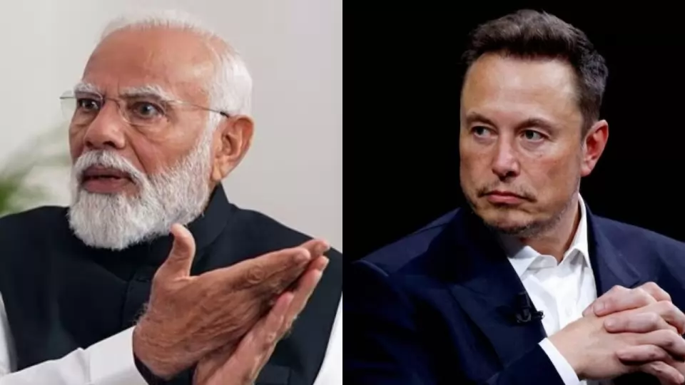 Elon Musk and PM Modi