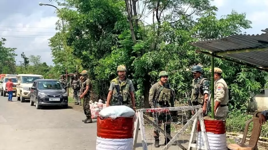 Militants attack security forces Manipur Moreh