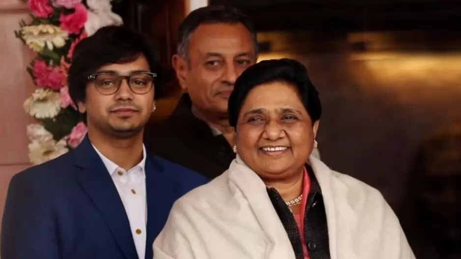 BSP, Akash Anand, Mayawati