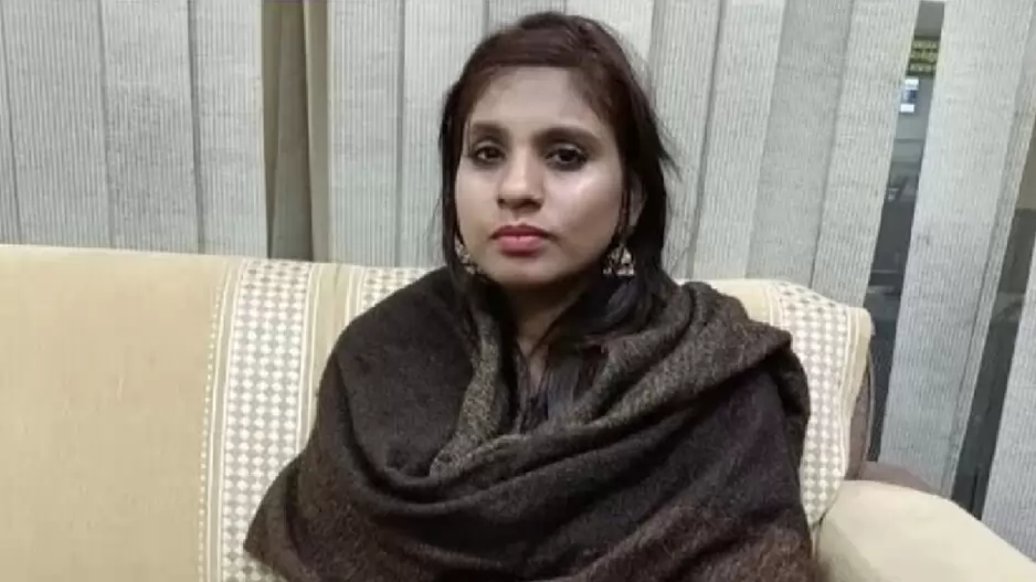 Anju Nasrullah not reach Bhiwadi after returning from Pakistan