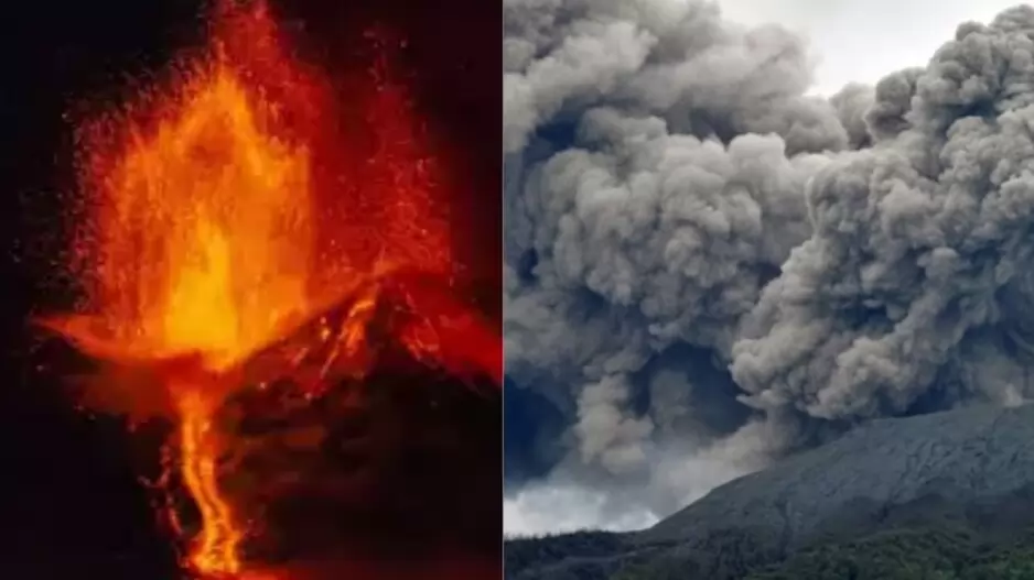  Indonesia volcano erupts