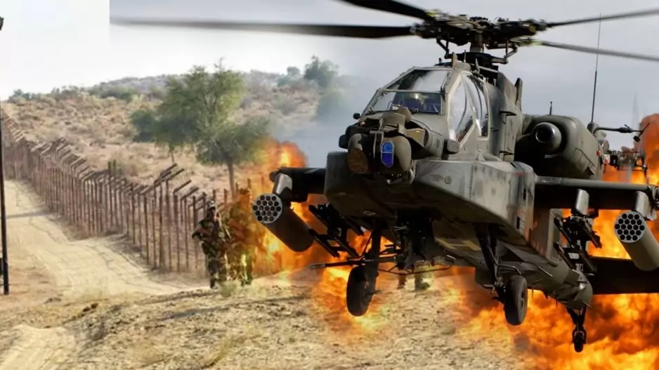 Indian Army, Apache fighter helicopter, Pakistan border, Jodhpur