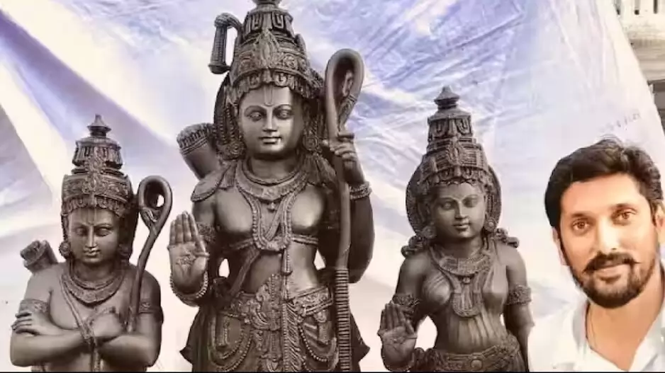 ayodhya ke ram Champat Rai praises Arun Yogiraj Ram Lalla statue