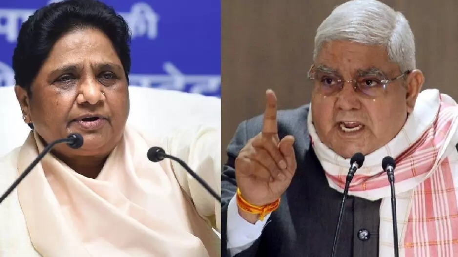 Mayawati reaction  mimicry controversy