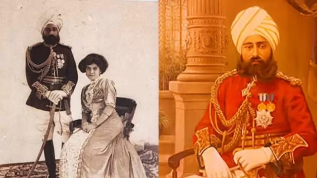 Maharaja Ranbir Singh fallen in love with a foreign nurse