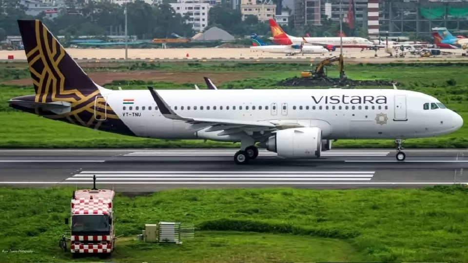 Muscat to Mumbai Vistara flight Passenger Arrested for Smoking in Toilet