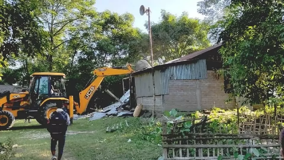 Police Station Arson Case, Himanta bulldozer model, Assam government, pays compensation to families