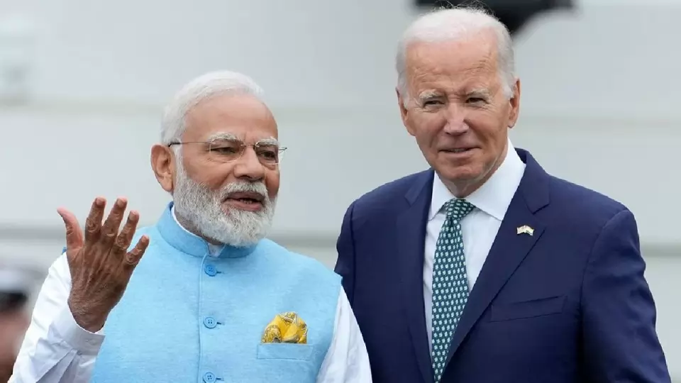 Prime Minister Modi with US President Joe Biden