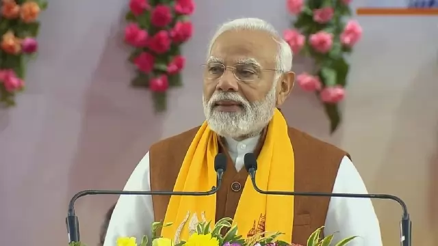 Prime Minister Narendra Modi in Varanasi