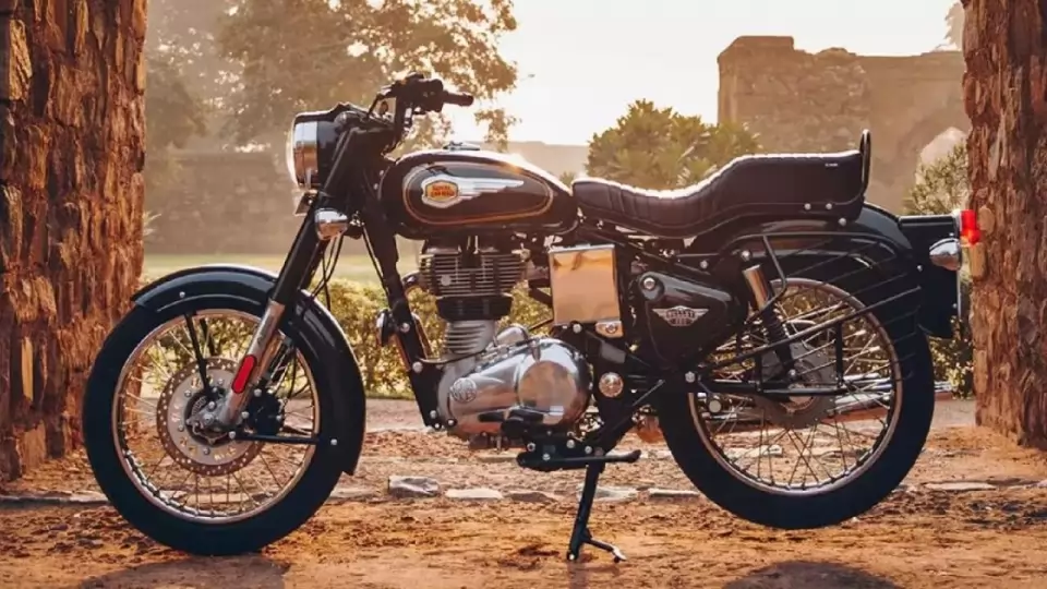 Sandeep from Telangana converted old bike into Royal Enfield going viral