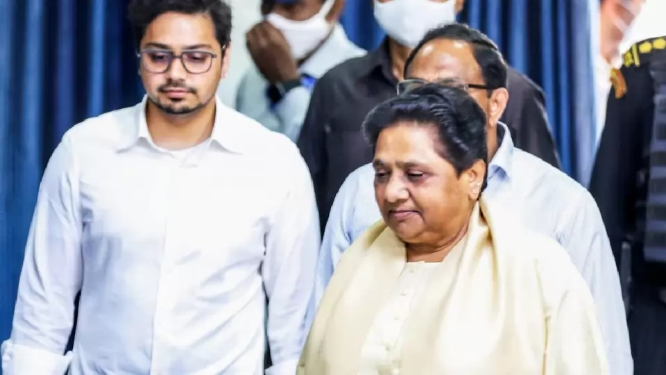  BSP chiefs Mayawati remove Akash Anand from party posts 
