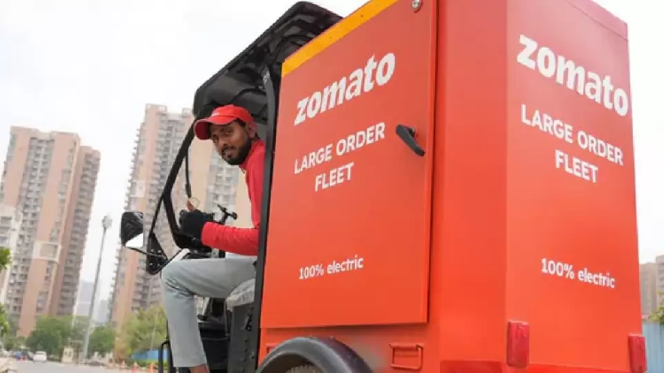  Zomato launched Indias first large order fleet