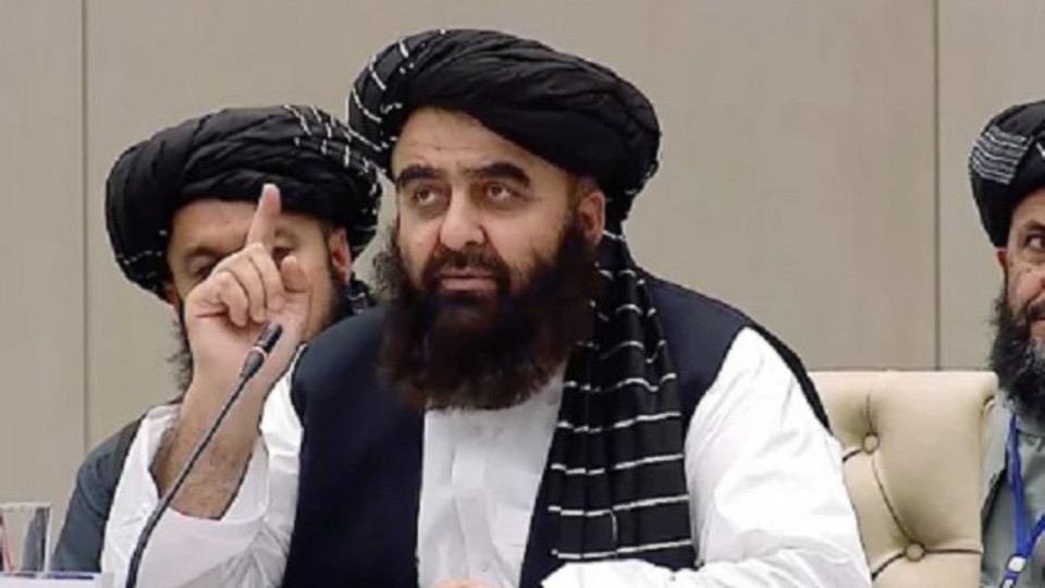 Afghanistan's foreign minister Amir Khan Muttaqi