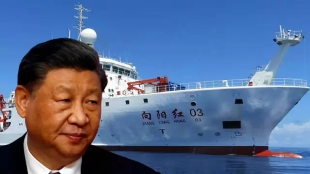 china research vessel ban