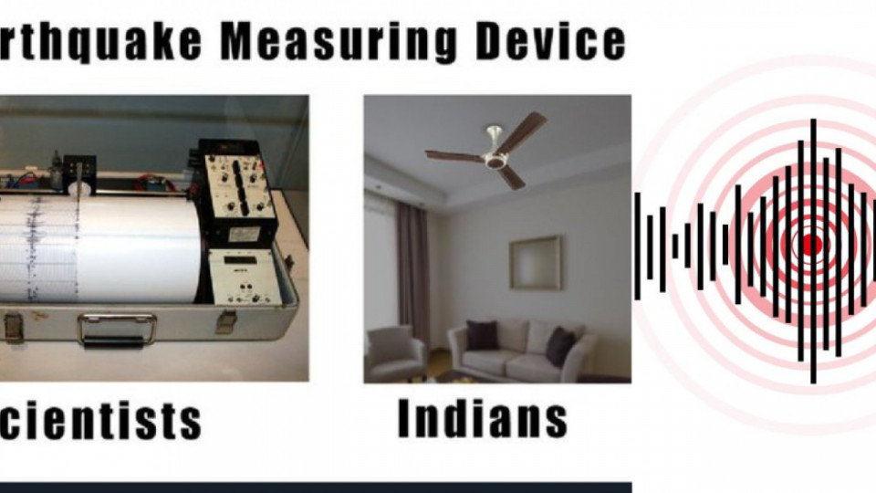 Flood of memes on earthquake in Delhi-NCR
