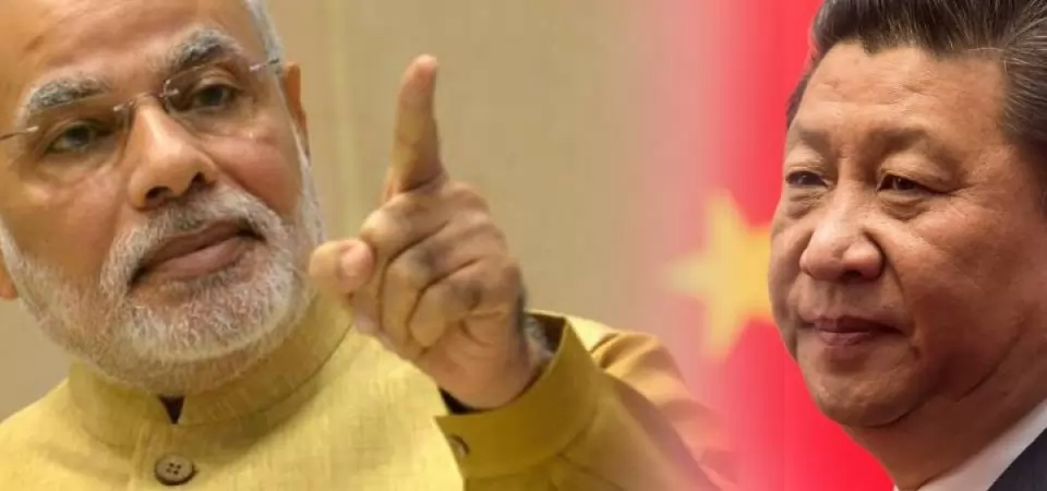 india Slams on China
