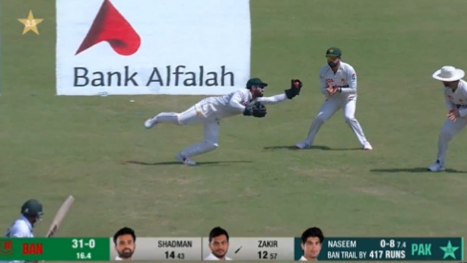 Mohammad Rizwan Absolute ripper of a catch