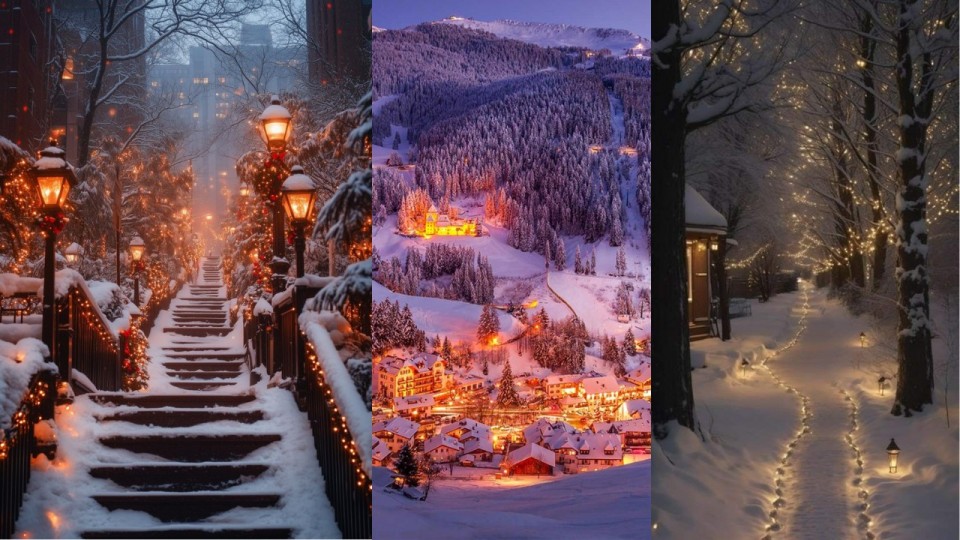 Snowfall in South India