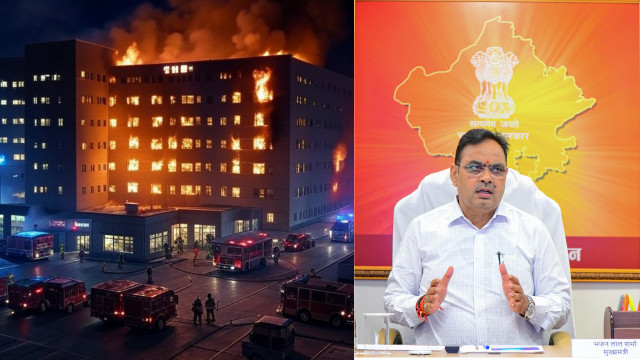 CM Bhajanlal Sharma & SMS Hospital