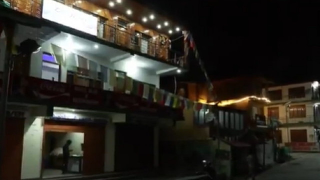 Electricity being restored in Harsil days after the flash floods that occurred due to cloudburst on 