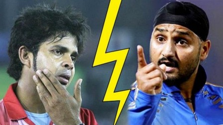 Harbhajan Singh And S Sreesanth 