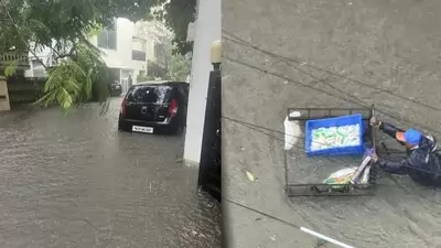 Cyclone Michaung:  दरिया बनी सड़कें...एयपोर्ट पानी से लबालब, अब तक चेन्नई में बारिश से 2 की मौत