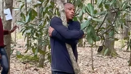  Abubakar Tahiru Hugged Most Trees in One Hours, makes Guinness World Records