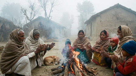 Bihar is suffering from fog and cold