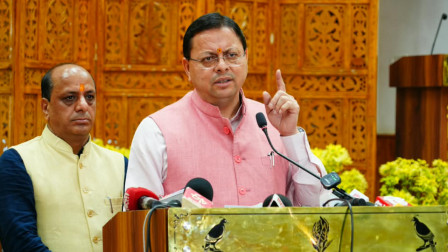 CM Pushkar Singh Dhami