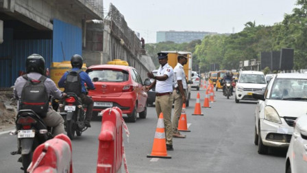 Delhi Police Traffic Advisory 