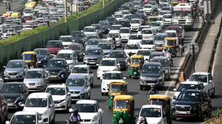Delhi traffic alert