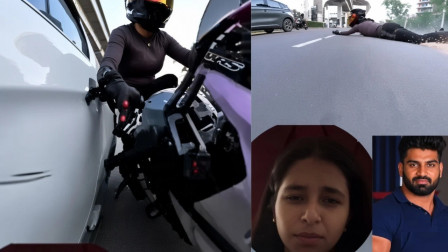 Gurugram Female Biker Case