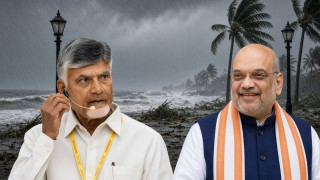 Cyclone Arnab Hits Andhra Pradesh CM Naidu Seeks Central Aid From Amit Shah