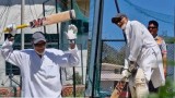 102 year old Haji Karam din In Playing Cricket