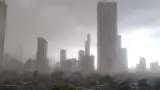 Dust storm in Mumbai 