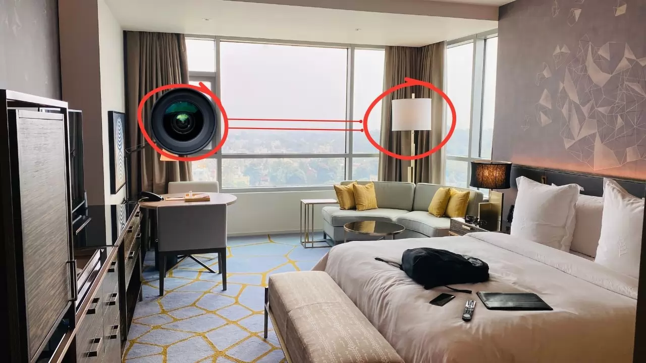 Hidden Camera in Hotel Room
