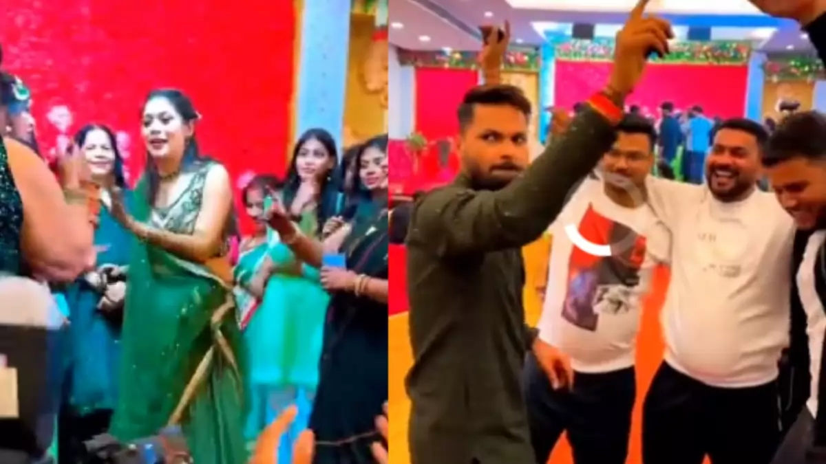 Watch: भोजपुरी गाने पर अपनी दुल्हनिया संग इंडियन क्रिकेटर ने किया जमकर डांस, देखें धमाकेदार Video