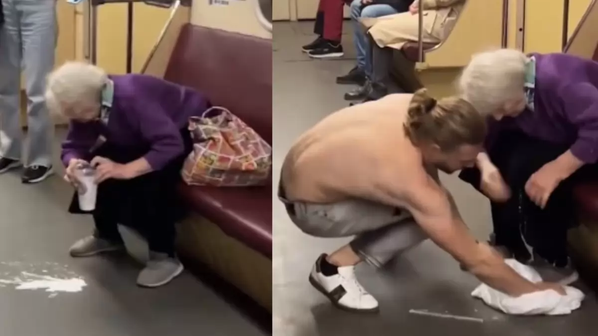 Watch: मेट्रो में युवक ने इस बुजुर्ग के प्रति दिखाई ऐसी इंसानियत, Video देख लोग हो रहे भावुक