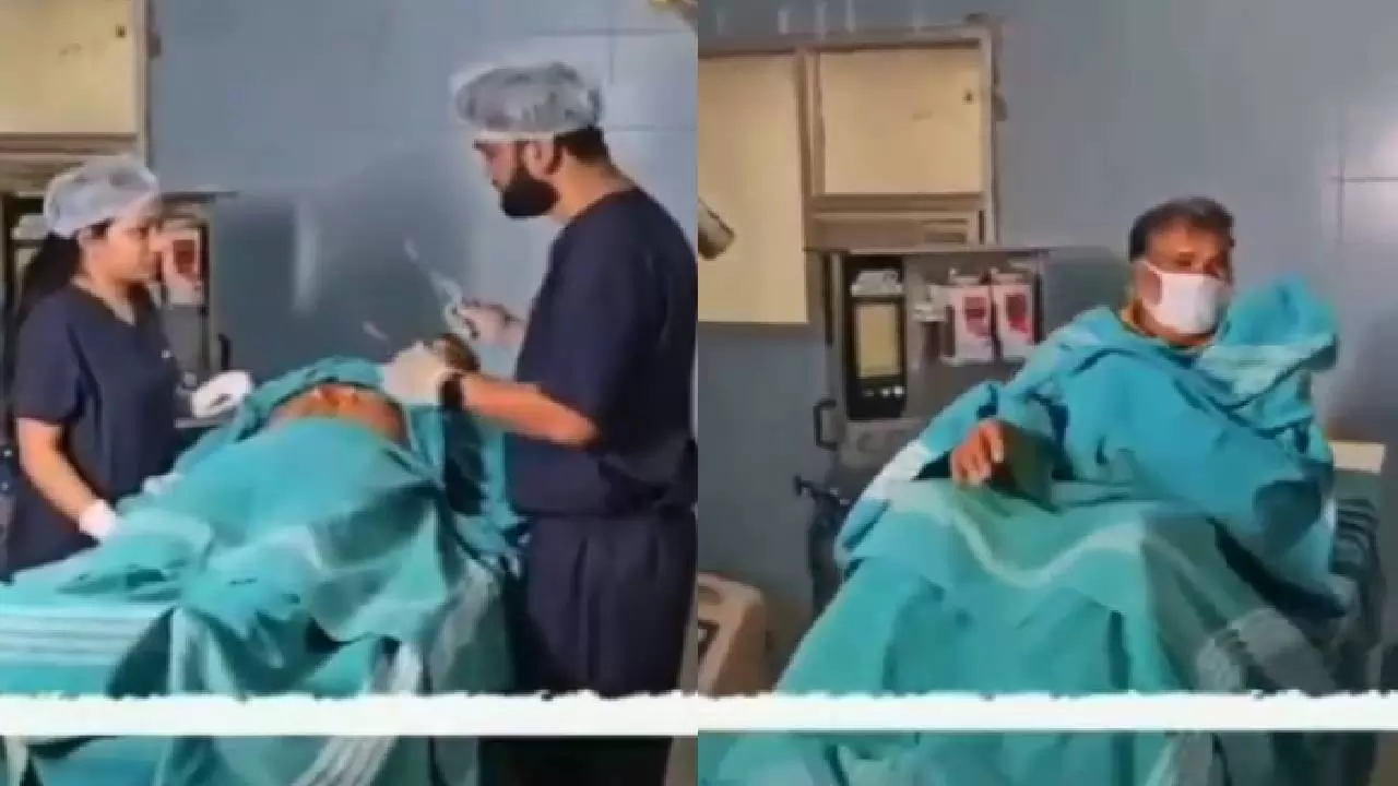 Karnataka doctor Pre Wedding Shoot hospital operation theatre video photos viral