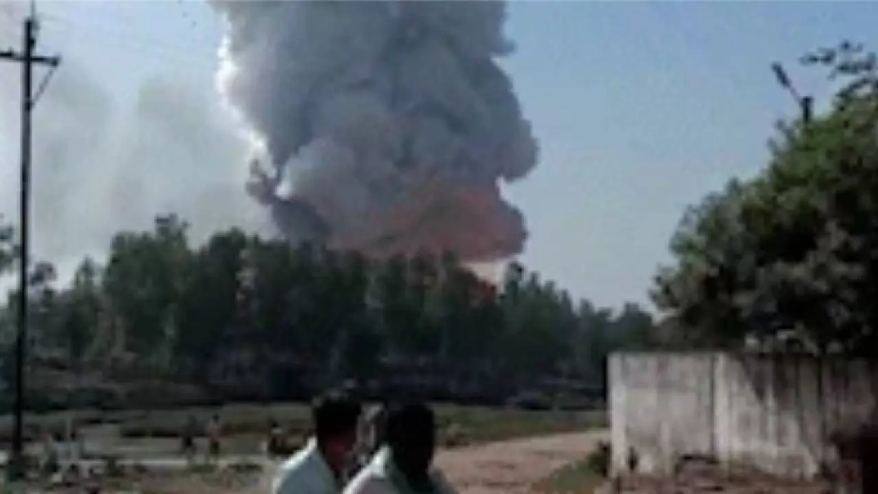 Madhya Pradesh harda blast firecracker factory