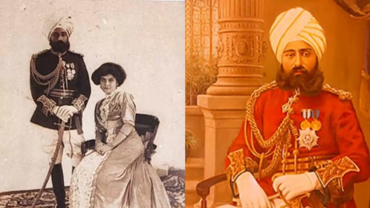 Maharaja Ranbir Singh fallen in love with a foreign nurse