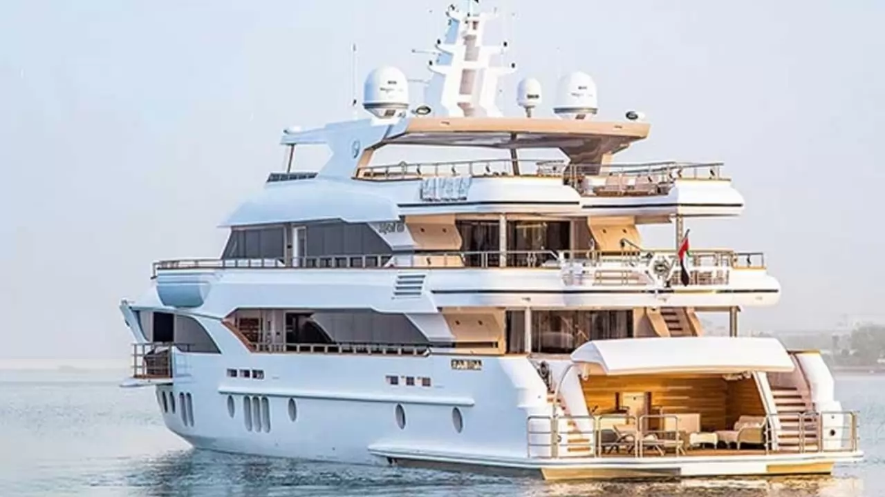 Yacht price in India.