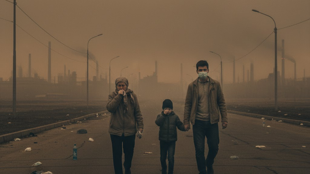 Air pollution India DAILY